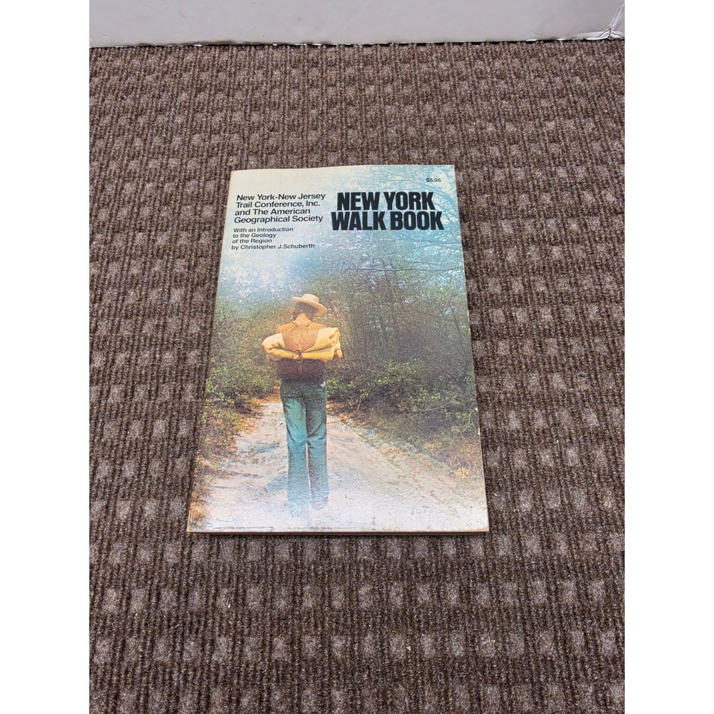 New York Walk Book 1971 Doubleday Natural History Press 4th Edition Hiking Guide